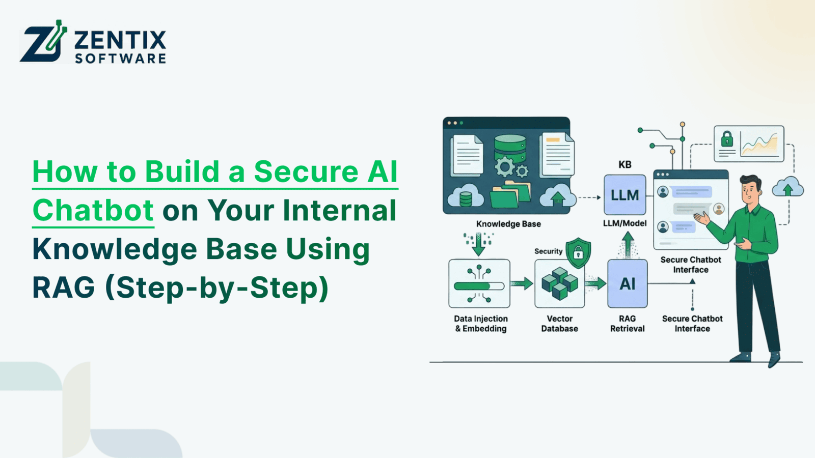 How to Build a Secure AI Chatbot on Your Internal Knowledge Base Using RAG (Step-by-Step)
